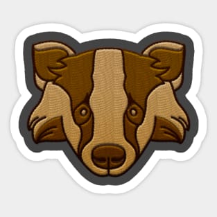 Badger Sticker